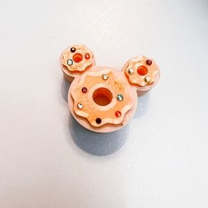 Disney Mickey Mouse Halloween Donut Straw Charm